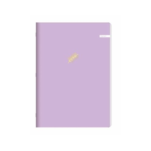 Caiet A4 capsat 60 file dictando 70gmp coperta soft touch