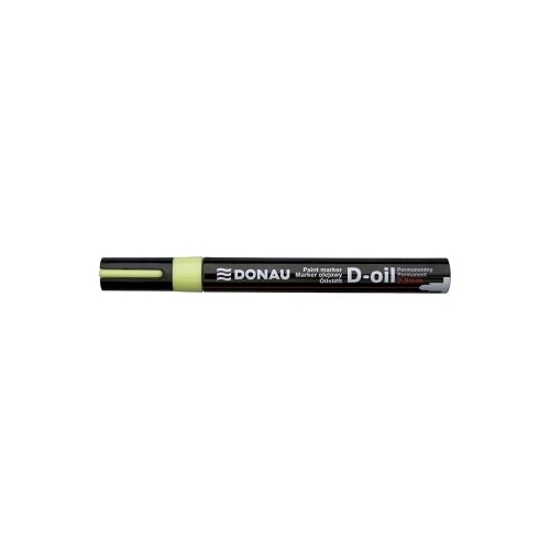 Marker permanent cu vopsea Donau varf rotund 2. 8 mm galben