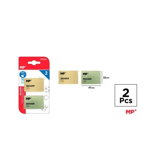 Radiera Main Paper 47x32 mm 2 bucatiset