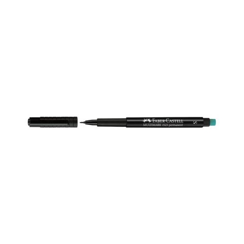 Marker permanent Faber Castell varf rotund 0. 4 mm negru