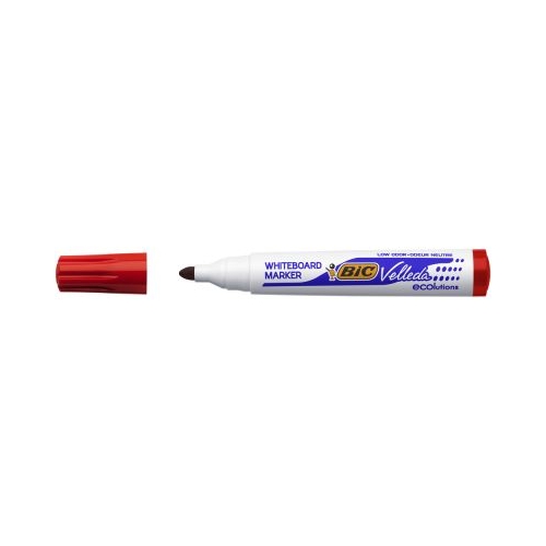 Marker tabla BIC ECO Velleda 1701 rotund 1. 5 mm scriere rosie