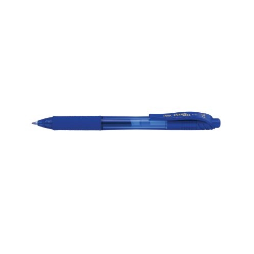 Roller cu gel Pentel Energel X 0. 7 mm plastic albastru