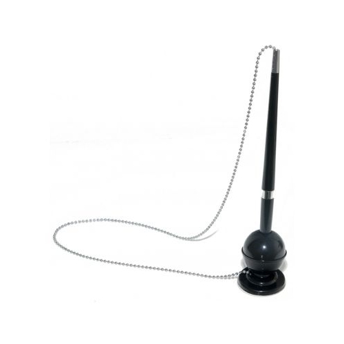 Pix cu lant metalic Office Products suport autoadeziv scriere albastra