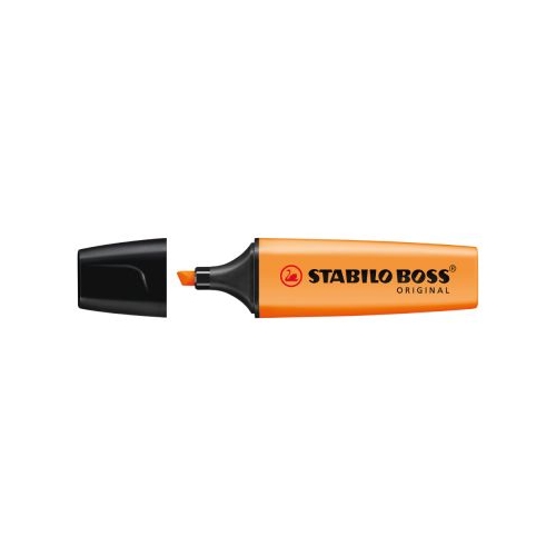 Textmarker Stabilo Boss varf 2-5 mm portocaliu