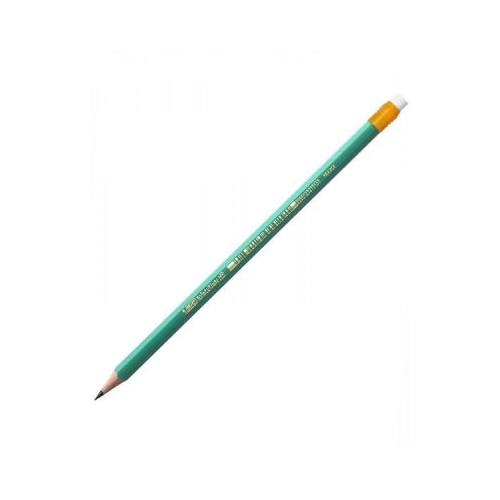 Creion grafit Bic Evolution 655 8803323 HB corp hexagonal verde cu guma de sters