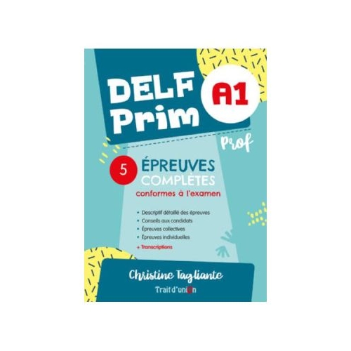 Curs limba franceza Nouveau DELF Prim A1 5 epreuves professeur