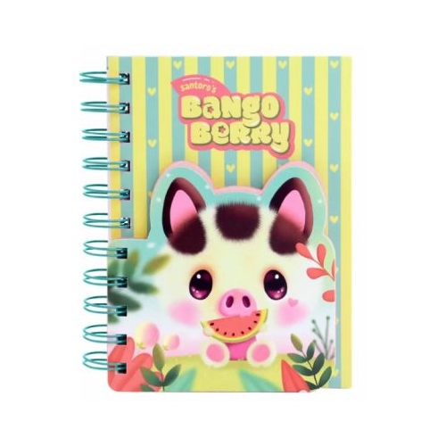 Notes A6 cu spira Bangoberry Piggy Porcusorul 280 pagini