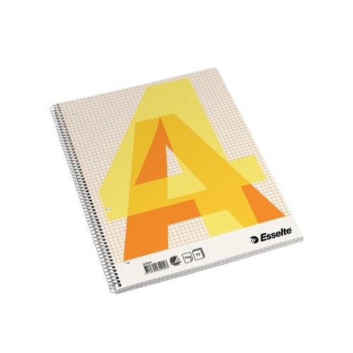 Caiet de birou Esselte A4 cu spira matematica