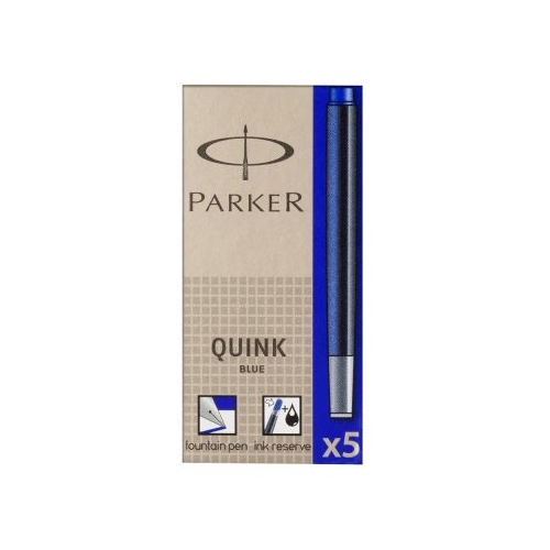Patroane cerneala Parker Quink albastru 5 bucatiset