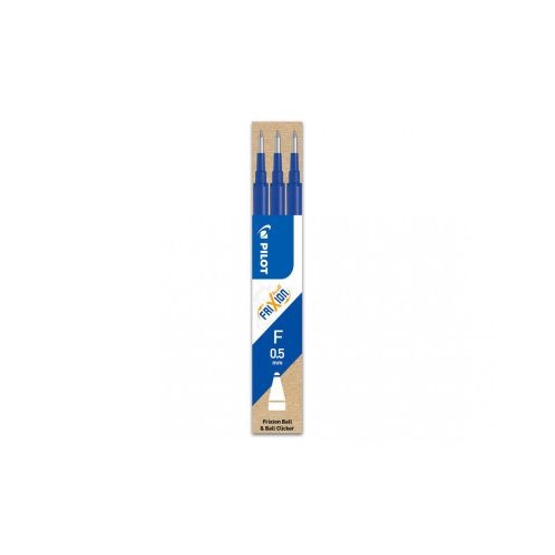 Rezerva roller cu gel Pilot Frixion Ball 0. 5 mm albastru 3 bucatiset