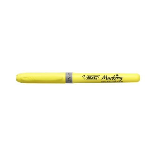 Evidentiator Bic Brite Liner Grip diverse culori pastel