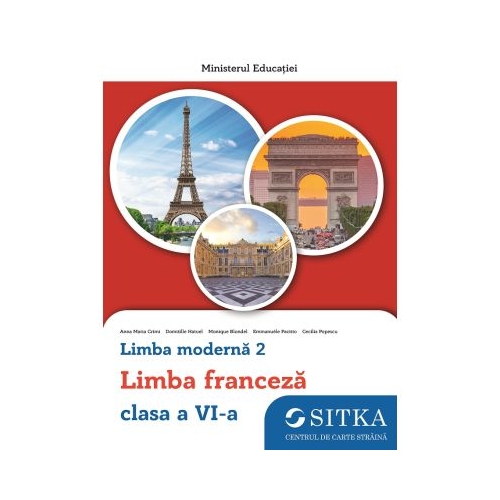 Manual Limba moderna 2 Franceza clasa a 6-a 2024 - Anna Maria Crimi