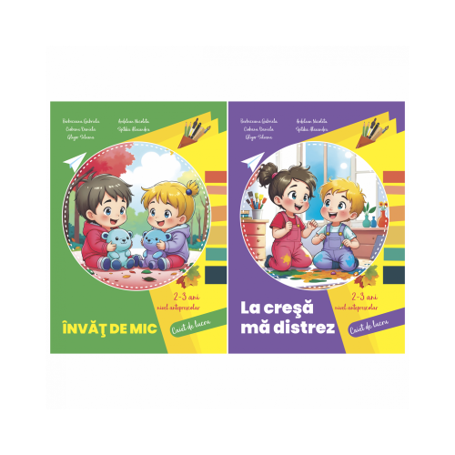 Set 2 carti Cresa 2-3 ani