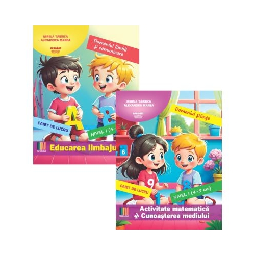 Set 2 auxiliare 4-5 ani 2025