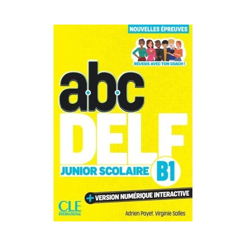 Manual ABC DELF B1 Junior Scolaire interactiv multicolor format digital