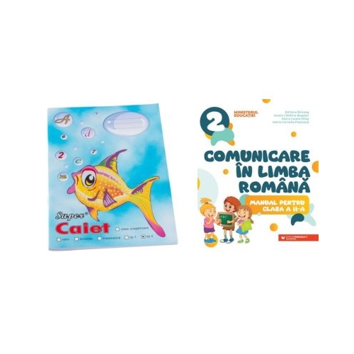 Pachet Caiet tip 2 Pestisor A5 48 file Casa Tipografica si Comunicare in limba romana. Manual pentru clasa a 2-a - Adriana Briceag