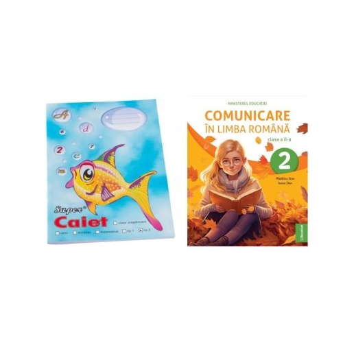 Pachet Caiet tip 2 Pestisor A5 48 file Casa Tipografica si Comunicare in limba romana. Manual clasa a 2-a - Madalina Stan