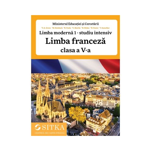 Limba moderna 1 studiu intensiv Limba franceza manual clasa a 5-a - Claudia Alice Grosu