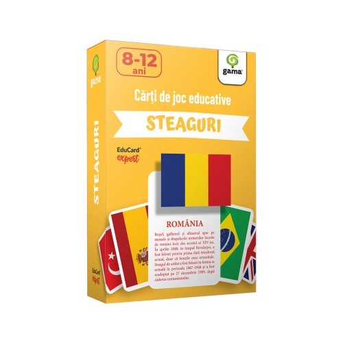 Invata... STEAGURI. Carti de joc educative Junior Plus