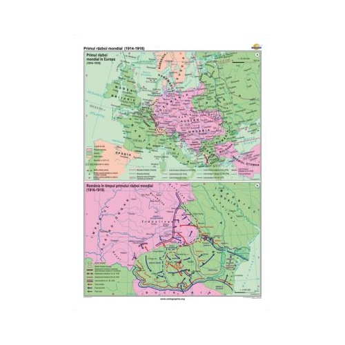 Primul razboi mondial 1914-1918 100x140 cm CR-3221B