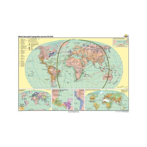 Marile descoperiri geografice secolele 15-17 160x120 cm CR-3213A