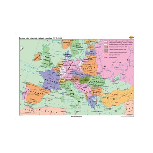 Europa intre cele doua razboaie mondiale 1919-1938 160x120 cm CR-3223A
