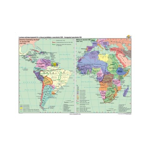 Lumea extraeuropeana in a doua jumatate a secolului 19  inceputul secolului 20 160x120 cm CR-3229A
