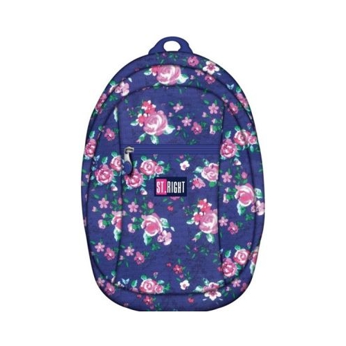 Rucsac motive florale- Night rose garden