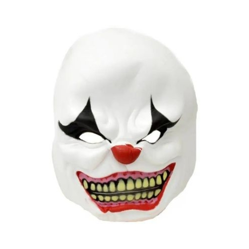 Masca clovn PartyTime Halloween din spuma prindere elastic