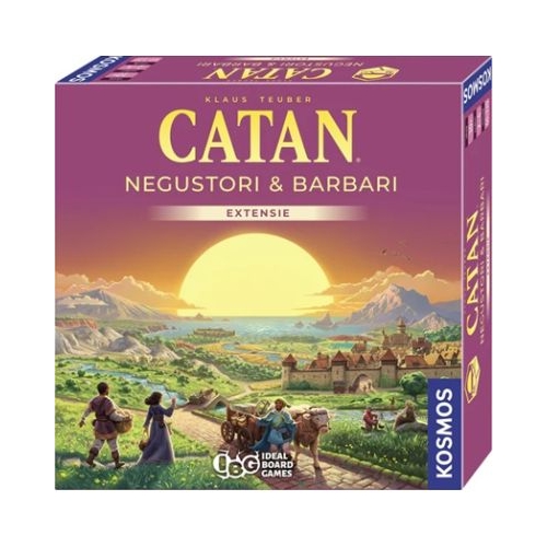 CATAN - Negustori amp Barbari - Extensie 34 jucatori - Editia 2025
