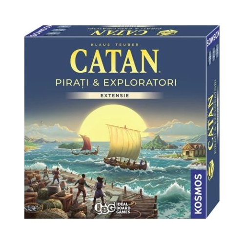 CATAN - Pirati amp Exploratori - Extensie 34 jucatori - Editia 2025