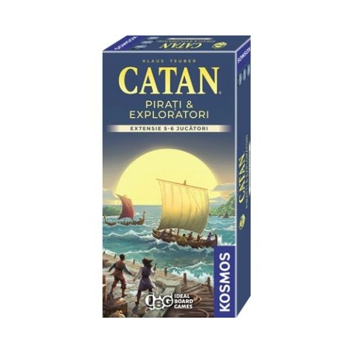CATAN - Pirai amp Exploratori - Extensie 56 juctori - EDIIA 2025