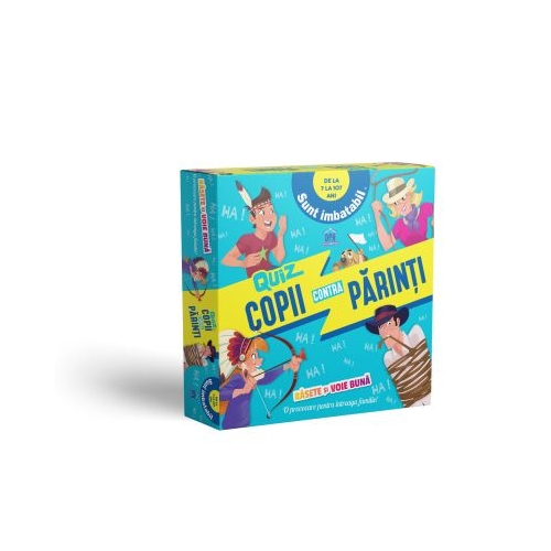 Sunt Imbatabil. Quiz copii contra parinti