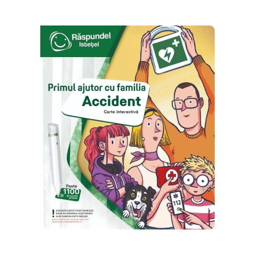 Raspundel Istetel carte interactiva Primul ajutor cu familia. Accident