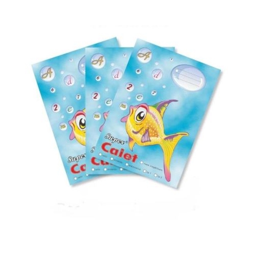 Pachet Caiete Pestisor A5 Dictando set 6 bucati