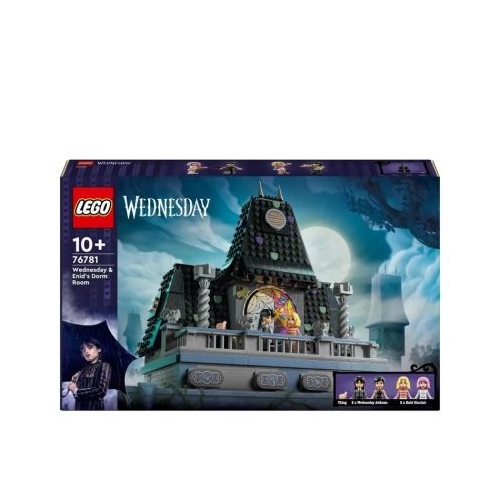 LEGO Wednesday. Dormitorul lui Wednesday si al lui Enid 76781 750 piese