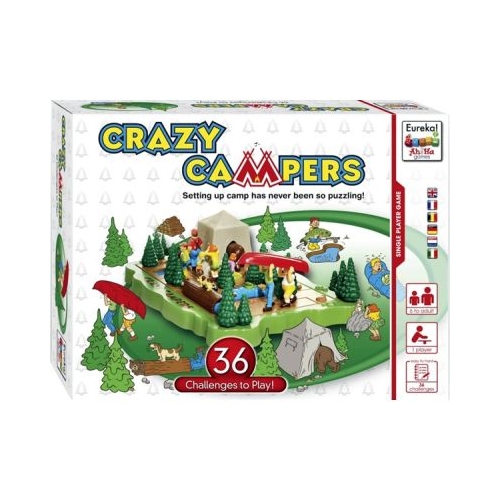 Joc logic Eureka Crazy Campers