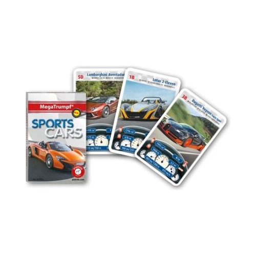 Joc de carti Piatnik Megatrumpf - Sport Cars