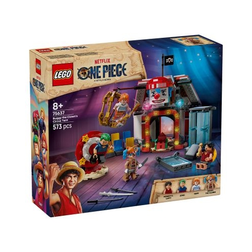 LEGO One Piece. Cortul de circ al clovnului Buggy 75637 573 piese