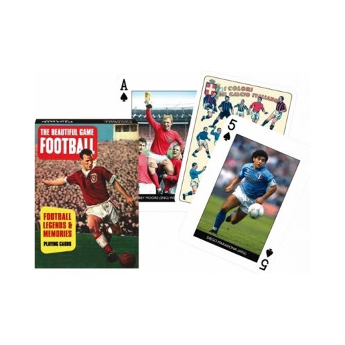 Carti de joc de colectie cu tema Football - Legends and Memories