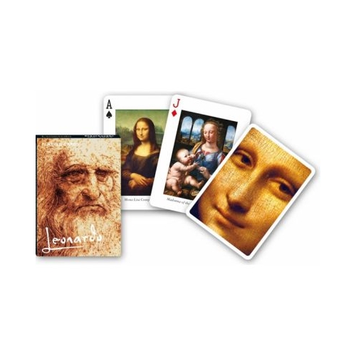 Carti de joc de colectie cu tema Leonardo