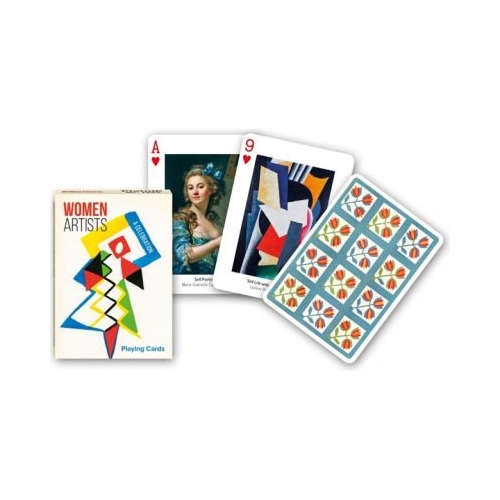 Carti de joc de colectie cu tema Women artists