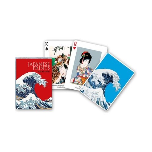 Carti de joc de colectie cu tema Japanese Prints