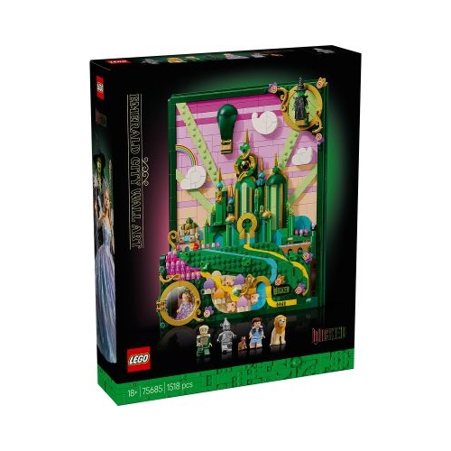 LEGO Wicked. Tablou Emerald City 75685 1518 piese