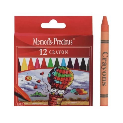 Set 12 creioane cerate Memoris-Precious