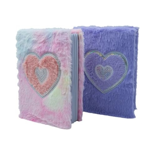 Jurnal CNX A5-1 A5 coperta velur model inima