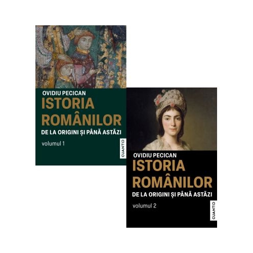Set 2 volume Istoria romanilor de la origini si pana astazi - Ovidiu Pecican