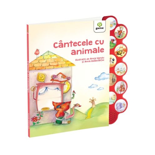 Cantecele cu animale. Cantecele copilariei cu sunete