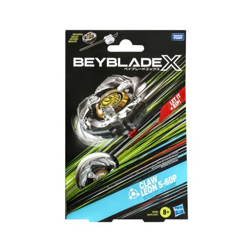 BEYBLADE X LET IT RIP SET LANSATOR SI ROATA CLAW LEON 5-60P