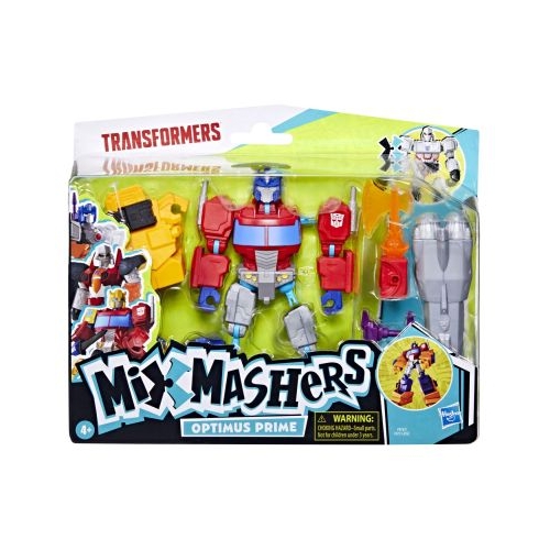 TRANSFORMERS MIX MASHERS SET FIGURINA OPTIMUS PRIME 12CM SI ACCESORII